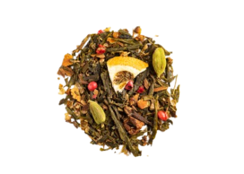 Thé Vert - Biscuit d'Orange