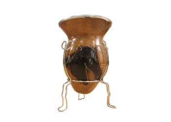 My Sweet Tea - Accessoires Maté - Calebasse à pied "tête de cheval"