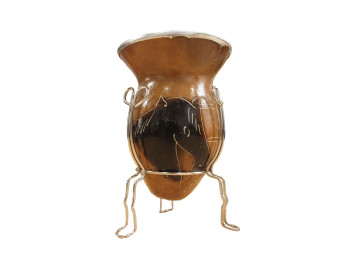 My Sweet Tea - Accessoires Maté - Calebasse à pied "tête de cheval"