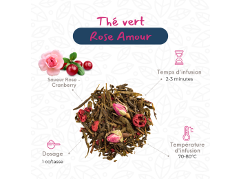 My Sweet Tea - Thé Vert - Rose Amour
