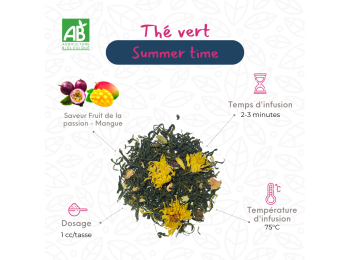 My Sweat Tea - Thé vert - Summer Time Bio