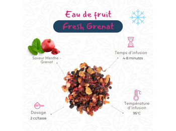 My Sweet Tea - Eau de fruit - Fresh Grenat