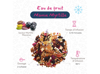 My Sweet Tea - Eau de fruit - Mamie Myrtille