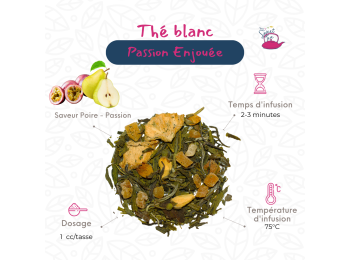 My Sweet Tea - Thé Blanc - Passion Enjouée
