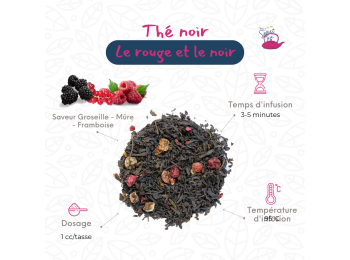 Thé Noir - Le Rouge et le Noir