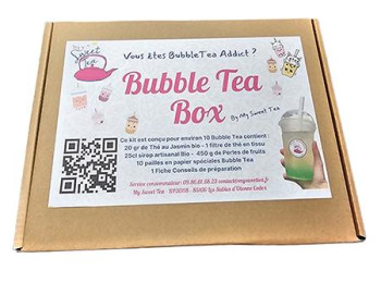 KIT BUBBLE TEA BOX A COMPOSER