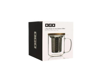 TISANIÈRE EN VERRE GUSTAVE 30CL