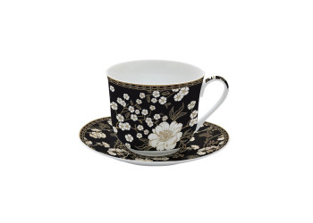 COFFRET DEJEUNER 40CL ART DECO & FLOWERS