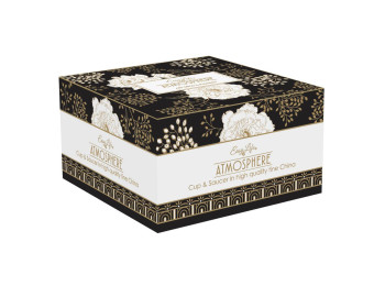 COFFRET DEJEUNER 40CL ART DECO & FLOWERS