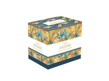 Coffret égoiste Théiére 35cl + bol 35cl en porcelaine ATMOSPHÈRE EQUATORIAL