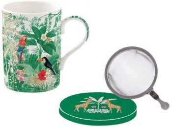 TISANIERE 35CL PORCELAINE EXOTIC HEAVEN