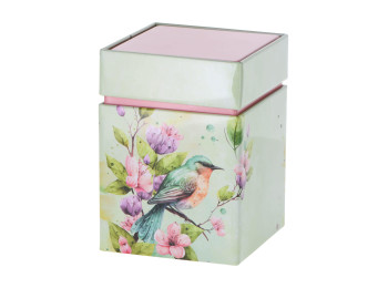 BOITE A THÉ METAL "KING FISHER" 150G 