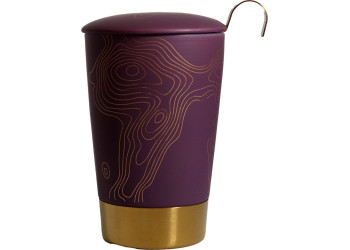 TEAEVE “MAPS AUBERGINE"