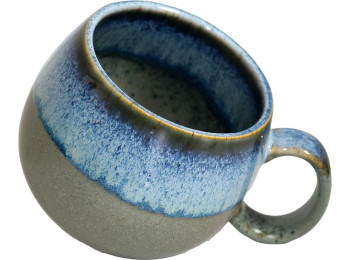 MUG BOULE 50CL BLEU/GRIS