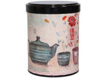 Boîte empilable illustré métal THÉIÈRE