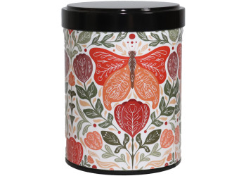 Boîte empilable illustré métal PAPILLON