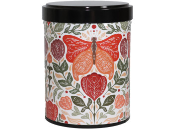 Boîte empilable illustré métal PAPILLON