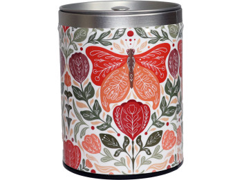 Boîte empilable illustré métal PAPILLON