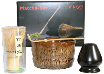 SET MATCHA MARRON 