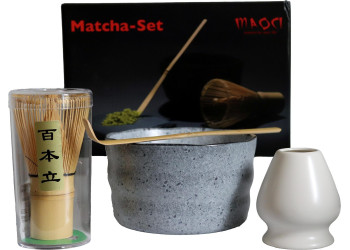 SET MATCHA PIERRE BLEU GRIS 