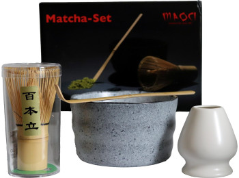 SET MATCHA PIERRE BLEU GRIS 
