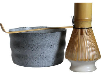 SET MATCHA PIERRE BLEU GRIS 