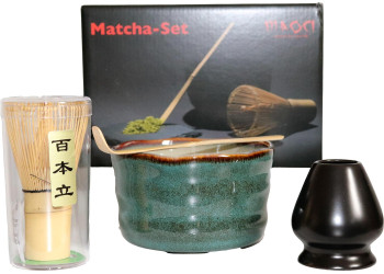 SET MATCHA LISERÉ MARON