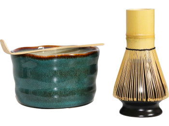 SET MATCHA LISERÉ MARON