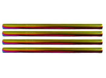 KIT 4 PAILLES INOX IRISÉ BUBBLE TEA