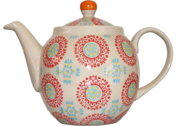 THÉIÈRE EN GRÈS BOHÊME 1L