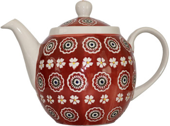 THEIERE PORCELAINE SULLIVAN ROUGE 1L