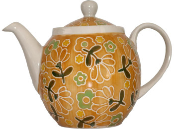 THEIERE EN GRÈS PEONY 1L