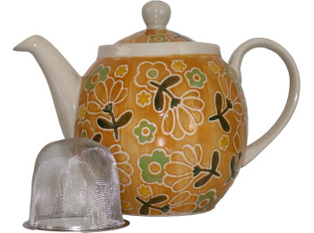 THEIERE EN GRÈS PEONY 1L