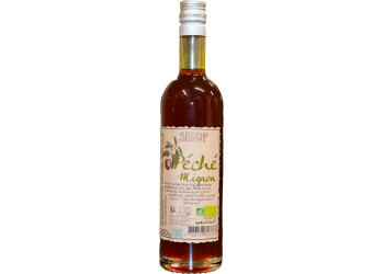 SIROP ARTISANAL PECHE MIGNON 25CL BIO