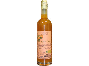 SIROP ARTISANAL MANDARINE 25CL BIO