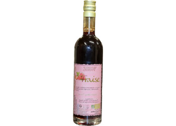 SIROP ARTISANAL FRAISE 25CL BIO