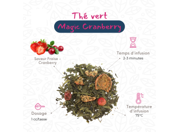 My Sweet Tea - Thé Vert - Magic Cranberry