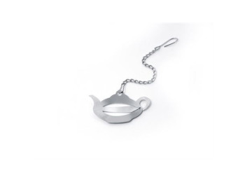 Pince filtre papier INOX forme "Théière"